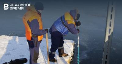 Сотрудники МЧС Татарстана начали круглосуточное дежурство на водоемах из-за образования льда