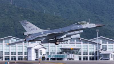 Разбился истребитель F-16 ВВС Тайваня