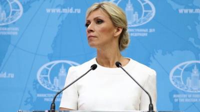 Захарова: представители США и Франции обсудят ситуацию в Карабахе