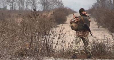 Оккупанты на Донбассе обстреляли украинских военных с противотанкового гранатомета
