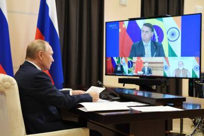 Пандемия, терроризм, Карабах: главные заявления Путина на саммите БРИКС