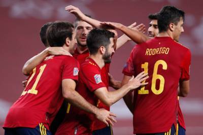 Альваро Морат - Испания - Германия 6:0 Видео голов и обзор матча Лиги наций - news.bigmir.net - Германия - Испания