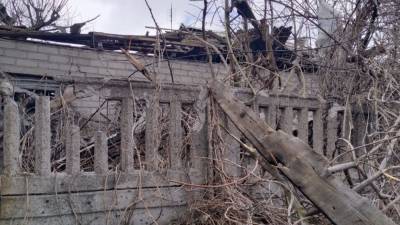 Боевики ВСУ пустили на стройматериалы дома жителей Донбасса