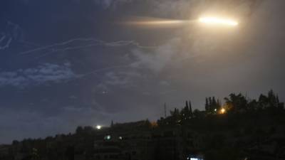 Израиль нанес удар по окрестностям Дамаска