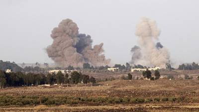 Армия Израиля нанесла удары по сирийским военным под Дамаском