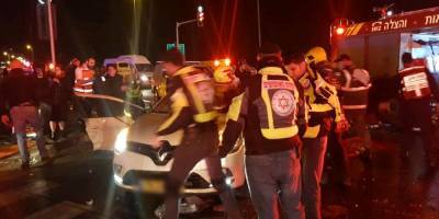 Ночные ДТП на шоссе Аялон и в округе Шфела: есть пострадавшие