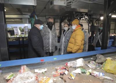 Михаил Романов посетил новый мусорообрабатывающий комплекс во Фрунзенском районе
