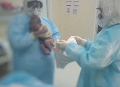 Восьмой ребёнок появился на свет в ковидном госпитале в Кемерове
