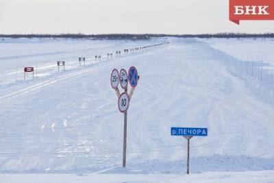 В Коми этой зимой оборудуют 100 ледовых дорог