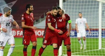 У четырех футболистов сборной Армении обнаружен коронавирус