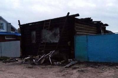 В Тверской области по неизвестной причине сгорел дом