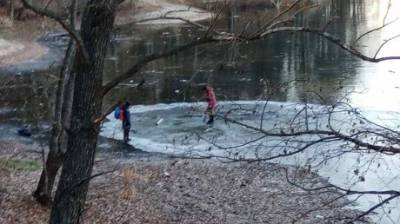 Глас народа | Опасные игры: в Заречном дети проверили на прочность лед пруда