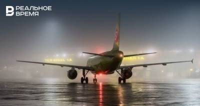 В казанском аэропорту из-за погодных условий задерживаются рейсы