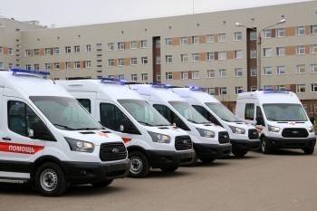 28 новых автомобилей «скорой помощи» передали больницам и ФАПам Вологодчины (ВИДЕО)