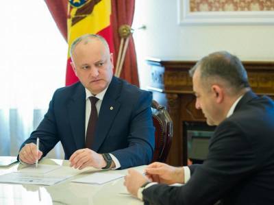 Додону прочат пост премьер-министра Молдовы