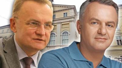 Олег Синютка во втором туре выборов мэра Львова побеждает Андрея Садового