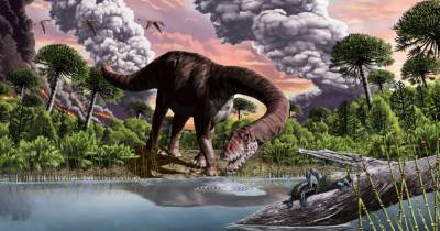 Глобальное потепление повлияло на размеры динозавров