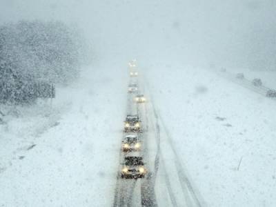 Сильный снег и резкое похолодание: в Украине значительно ухудшилась погода