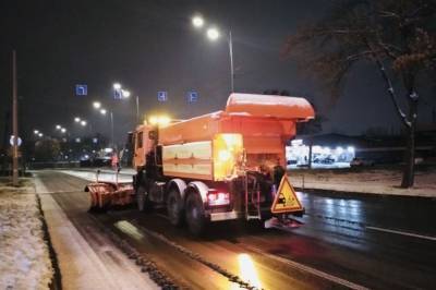 В КГГА отчитались о результатах уборки первого снегопада в столице (фото)