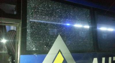 В Чернигове обстреляли автобус с пассажирами
