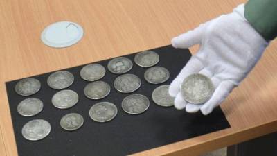 Польская таможня предотвратила контрабанду серебряных рублей царской России