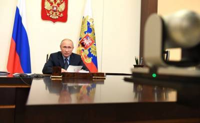 Путин: Ситуация с Covid-19 в России складывается непросто