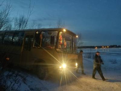 В Сыктывкаре на переправе появились автобусы для ожидания