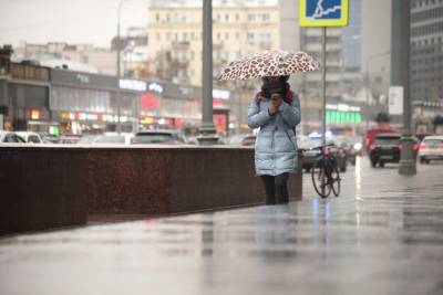 Синоптики рассказали, когда москвичам ждать ледяных дождей