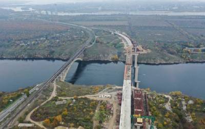 Движение по мостам в Запорожье откроют уже в этом году