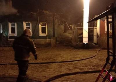 На пожаре в Касимовском районе погибли супруги и их дети