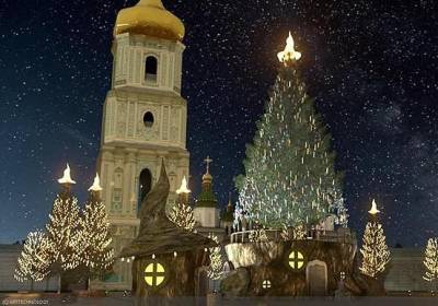 Новый год в Киеве: ярмарки на Софиевской площади не будет из-за карантина