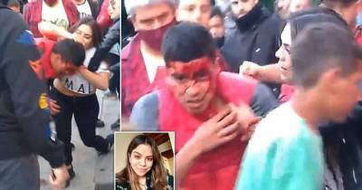 Боец ММА жестко избила вора, который пытался ограбить ее на улице (видео) - tsn.ua - Аргентина