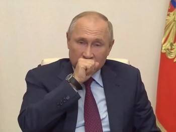 Путин кашлял на совещании. Все волнуются