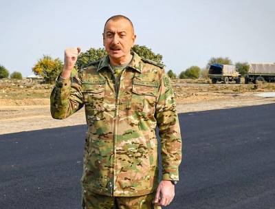 Военкор Дмитрий Стешин назвал «грозным намеком» для Азербайджана фото Ильхама Алиева в прицеле пограничников Ирана