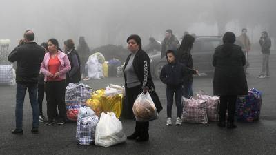 Минобороны назвало число вернувшихся в Степанакерт беженцев