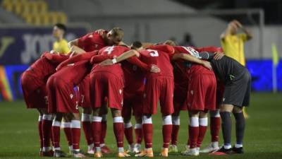 Беларусь уступила Албании в решающем матче Лиги наций