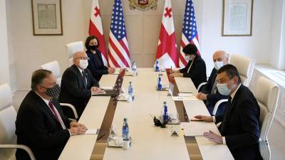 Госсекретарь США провел переговоры в Тбилиси