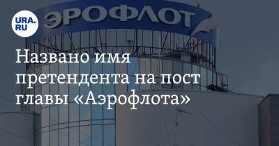 Названо имя претендента на пост главы «Аэрофлота». Дитриху тоже нашли назначение