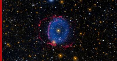 Астрономы нашли ключ к тайне космического синего кольца
