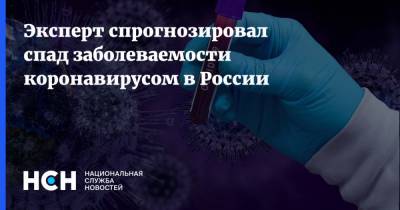 Эксперт спрогнозировал спад заболеваемости коронавирусом в России