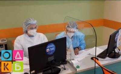 В кемеровской больнице рассказали о помощи студентов при работе с потоком пациентов