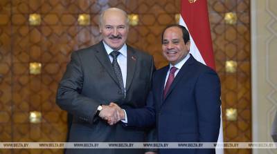 Лукашенко поздравил Президента Египта с днем рождения