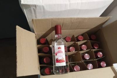 Костромские полицейские поймали в Шарье торговца контрафактной водкой