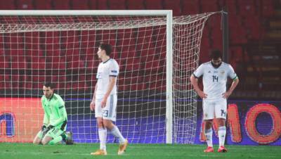 Разгром в Белграде: Черчесов объяснил поражение от Сербии 0:5