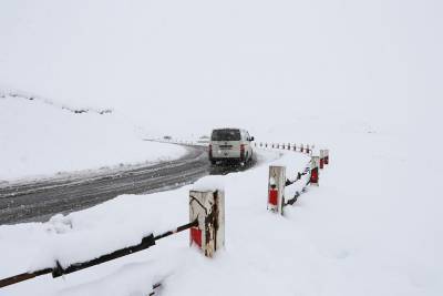 Непогода создала проблемы водителям на севере и западе Грузии