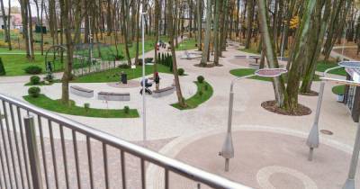 В парке Гурьевска открыли смотровую площадку