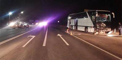 В ДТП с автобусом под Орлом погиб водитель Volkswagen