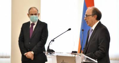 "Нe бояться смелых и жестких решений": Пашинян представил нового главу МИД Армении