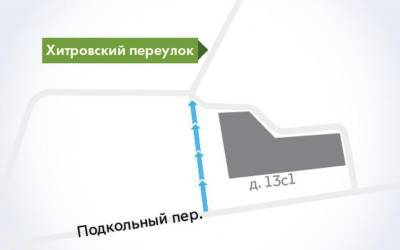 В Москве участок Хитровского переулка сделают односторонним с 7 декабря