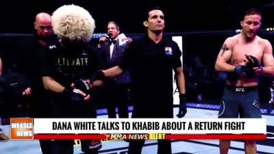 Глава UFC заявил о возможном возвращении Нурмагомедова